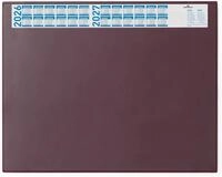 Durable Schreibunterlage mit Jahreskalender, transparent, rot, 720403 