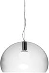 Kartell FL/Y, Suspension Lamp, Glasklar