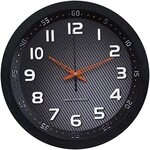 Technoline WT 8972 Funkwanduhr, schwarz-amber