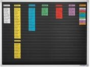 magnetoplan | Streifensteckplaner | 61 Bahnen | BxH 960 x 774 mm