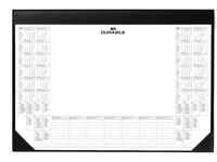 Durable Schreibunterlage mit Kalenderblock, 25 Blatt, 590 x 420 mm, schwarz,...