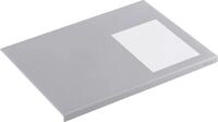 Durable Schreibunterlage (mit Kantenschutz, 650 x 500 mm) grau, 729310