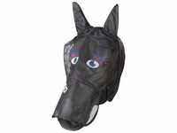 PFIFF 101013 Fliegenmaske Gesichtsmaske mit Motiv für Pferde, Fliegenschutz