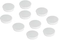 FRANKEN Magnete Rund, 10 St&uuml;ck, Hochwertige Haftmagnete f&uuml;r B&uuml;ro, Haushalt,