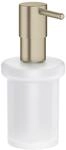 GROHE Essentials - Seifenspender (F&uuml;llmenge 160 ml, langlebige Oberfl&auml;che), nickel