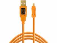USB-Kabel TetherPro USB 2.0 A/Mini-B 8-polig 15 'Org [tet-cu8015-org]