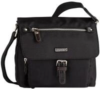 TOM TAILOR Rina Damen &Uuml;berschlagtasche Umh&auml;ngetasche Klein Schwarz