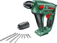 Bosch Akku Bohrhammer UneoMaxx mit Rundschaftadapter (ohne Akku, 18 Volt System, im