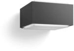 Philips MyGarden Wandaussenleuchte Hedgehog, 42W, anthrazit