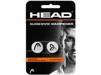 HEAD Unisex Djokovic Dämpfer Tennis D mpfer, white,Einheitsgröße EU