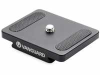 Vanguard QS-V2 Zubehör für Kopf-Stativ aus Aluminium, schwarz, QS-60 V2