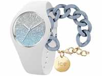 Ice lo - White Blue - Medium - 3H + Jewellery - Chain Bracelet - Artic Blue