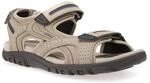 Geox Jungen U Strada Riemchensandalen, Sand Navy, 40 EU