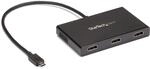 StarTech.com 3-Port Multi-Monitor Adapter - USB-C auf 3x HDMI Video Splitter - USB
