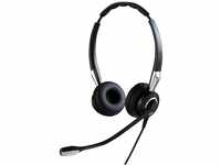 Jabra Biz 2400 II Quick Disconnect On-Ear Stereo Headset - Noise-cancelling and
