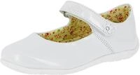 Lico Anna V M&auml;dchen Durchg&auml;ngies Plateau Ballerinas, Wei&szlig;, 25 EU