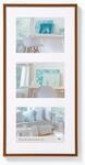 walther design Bilderrahmen bronze 3x 13x18 cm Galerie mit Passepartout, New