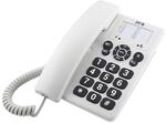 SPC Original &ndash; Tisch- oder Wandtelefon, mit gro&szlig;en, leicht zu bedienenden Tasten,