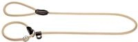 HUNTER Retriever-Hundeleine FREESTYLE, Farbe: beige, integrierte Halsung, stufenlos