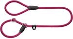HUNTER Retriever-Hundeleine FREESTYLE, Farbe: himbeer, integrierte Halsung, stufenlos