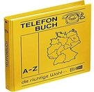 VELOFLEX 5158000 - Telefonringbuch, DIN A5 4- Rund- Ring- Mechanik, 16 mm breit...