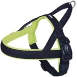 Nobby Norwegergeschirr Mesh Preno, neon gelb L: 75-98 cm + 62 cm, B: 40/45 mm, 1