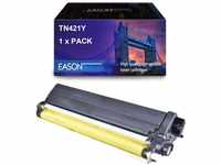 Brother Compatible TN421Y Standard Page Yield Yellow Toner,Compatible with