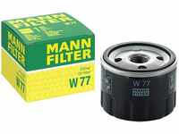 MANN-FILTER W 77 Ölfilter – Für PKW und Nutzfahrzeuge