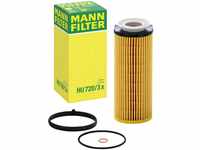 MANN-FILTER HU 720/3 X Ölfilter – Ölfilter Satz mit Dichtung /...