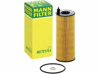 MANN-FILTER HU 721/5 X Ölfilter – Ölfilter Satz mit Dichtung /...