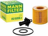 MANN-FILTER HU 6006 z Ölfilter – Ölfilter Satz mit Dichtung / Dichtungssatz...