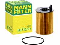 MANN-FILTER HU 716/2 X Ölfilter – Ölfilter Satz mit Dichtung /...