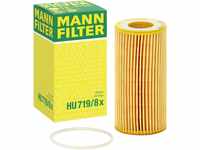 MANN-FILTER HU 719/8 X Ölfilter – Ölfilter Satz mit Dichtung /...