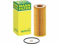MANN-FILTER HU 721/4 X Ölfilter – Ölfilter Satz mit Dichtung /...