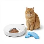 Cat Mate C500 Automatischer Futterautomat mit Digitalem Timer, Wei&szlig;