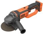 BLACK+DECKER Akku-Winkelschleifer (18V, 125mm Scheiben-&oslash;, Sanftanlauf, f&uuml;r Trenn,