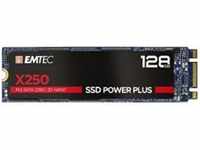 Emtec SSD M2 SATA x250 128 GB Power Plus 3D NAND