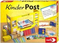 noris Kinderpost - Klassisches Kinder-Rollenspiel, inkl. Postschalter und viel