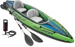 Intex Schlauchboot/aufblasbares Kajak, Gr&uuml;n, 351 x 76 x 38 cm