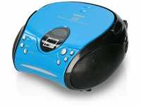 Lenco SCD24 mit Auxiliary - CD-Player für Kinder - CD-Radio - Stereoanlage -...