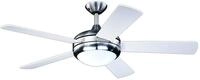 AireRyder Deckenventilator Ursa mit Beleuchtung und Fernbedienung, Geh&auml;use Satin