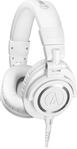 Audio-Technica M50xWH Professioneller Monitorkopfh&ouml;rer Wei&szlig;