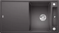 BLANCO AXIA III 5 S | Granitsp&uuml;le aus SILGRANIT felsgrau | Einbauart: Einbau von