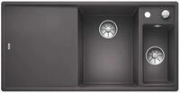 BLANCO AXIA III 6 S-F | Granitsp&uuml;le aus SILGRANIT felsgrau | Einbauart: