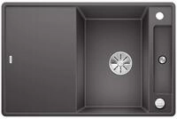 BLANCO AXIA III 45 S-F | Granitsp&uuml;le aus SILGRANIT felsgrau | Einbauart: