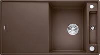 BLANCO AXIA III 5 S-F | Granitsp&uuml;le aus SILGRANIT cafe | Einbauart: Fl&auml;chenb&uuml;ndig