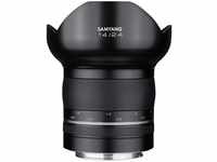 Samyang 8041 XP 14mm F2.4 Nikon F - manuelles Ultraweitwinkel Objektiv, 14