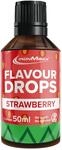 IronMaxx Flavour Drops - Erdbeere 50ml | kalorienfrei & zuckerfrei | vegane