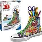 Ravensburger 3D Puzzle Sneaker Graffiti - Stiftehalter ab 8 Jahre | 108 Teile,