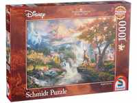 Schmidt Spiele 59486 Thomas Kinkade, Disney, Bambi, 1000 Teile Puzzle